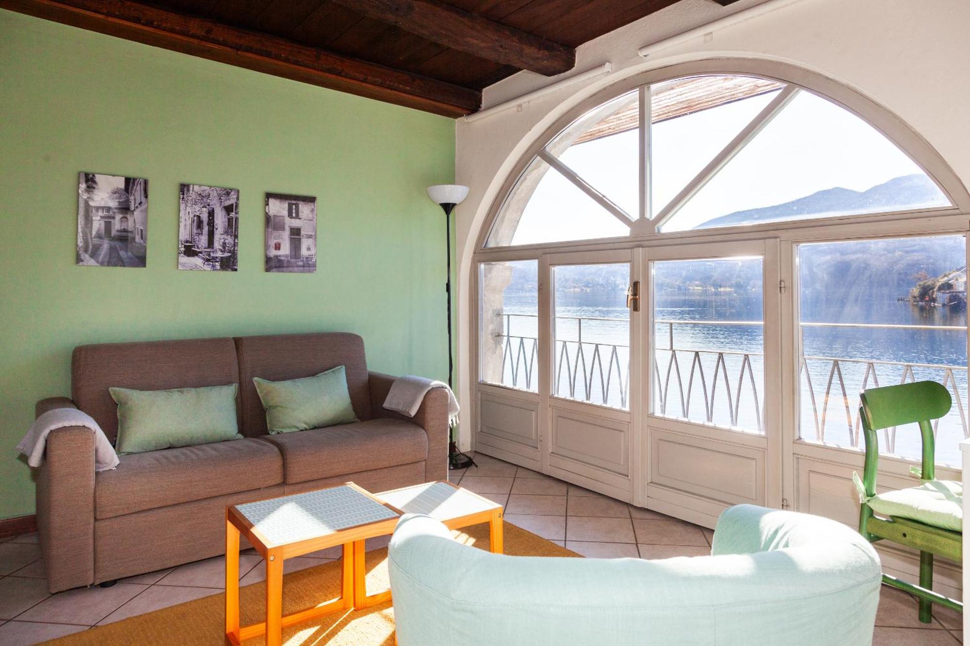 -Ortaflats- Appartamento L'Isola Orta San Giulio Eksteriør billede